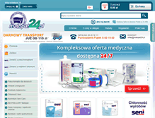 Tablet Screenshot of matopat24.pl